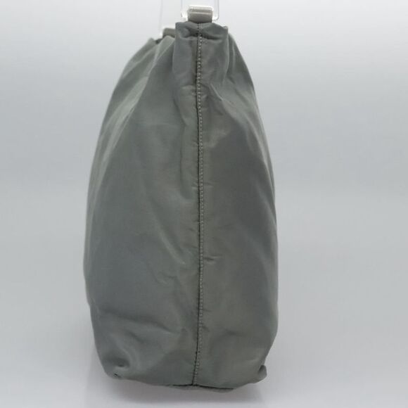 Prada Tessuto Grey Synthetic Shoulder Bag (Pre-Owned) - Picture 4 of 16